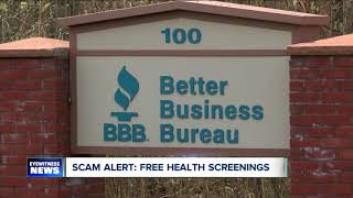 What to know to avoid being scammed by a "free health screening"