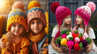Crochet Friendship Hats 🤗☺️💕( Sharing Ideas) #Crocheting #Crochetinspiration