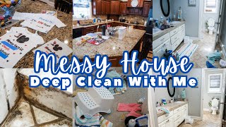 ✨ NEW✨MESSY HOUSE DEEP CLEAN WITH ME | Ana Wiggins