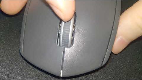 Logitech M720 Triathlon scroll wheel side click problem