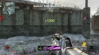 Black Ops: Ballistic Knife Longshot Kill