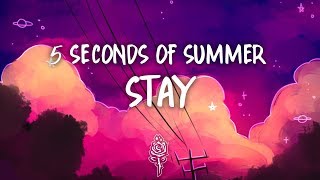 Video thumbnail of "5 Seconds Of Summer - Stay (Lyrics) Post Malone Cover"