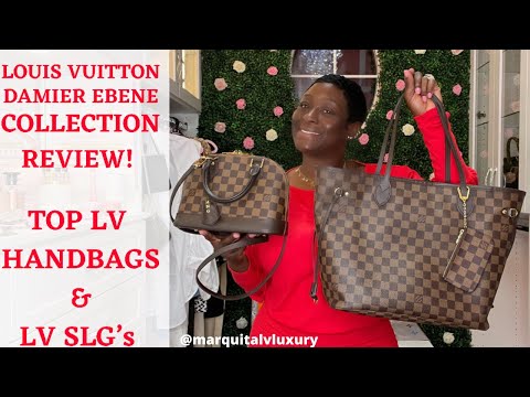 LOUIS VUITTON ALMBA BB DAMIER EBENE UNBOXING 2022  FIRST IMPRESSIONS,  QUALITY ISSUES & MOD SHOTS 