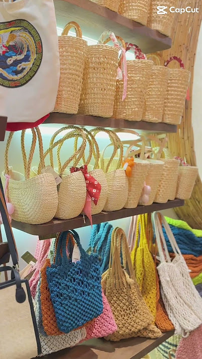 Bag Collection and Souviners @ LaMay #wovenbag #5star #mustvisitplaces #cute