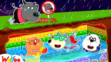 Sharing is Caring - Good Manner for Kids & Underground Adventure | Wolfoo Channel | Kids Cartoon