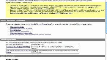 NetApp - How to select and download a new Data ONTAP Version
