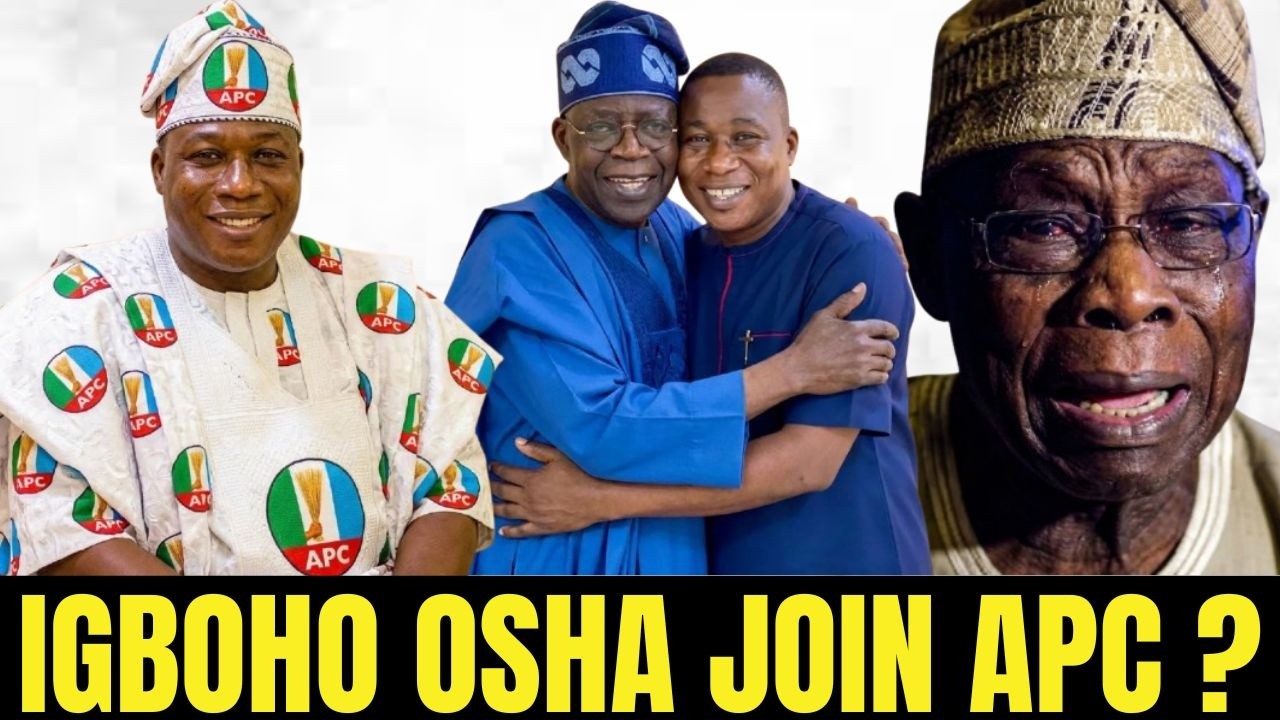IGBOHO OSHA JOIN APC ? INU TINUBU DUN GIDI SI OLOYE SUNDAY IGBOHO OSHA AWON OMO ALE YORUBA FARAYA