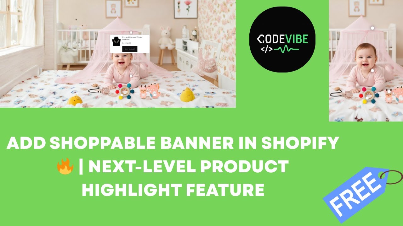 How to Add Shoppable Banner in Shopify | Advanced Interactive Banner ...