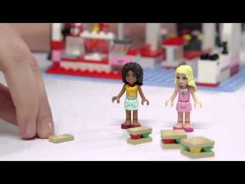 The original cafe in Heartlake City, from all the way back when Lego Friends was first released! The. 