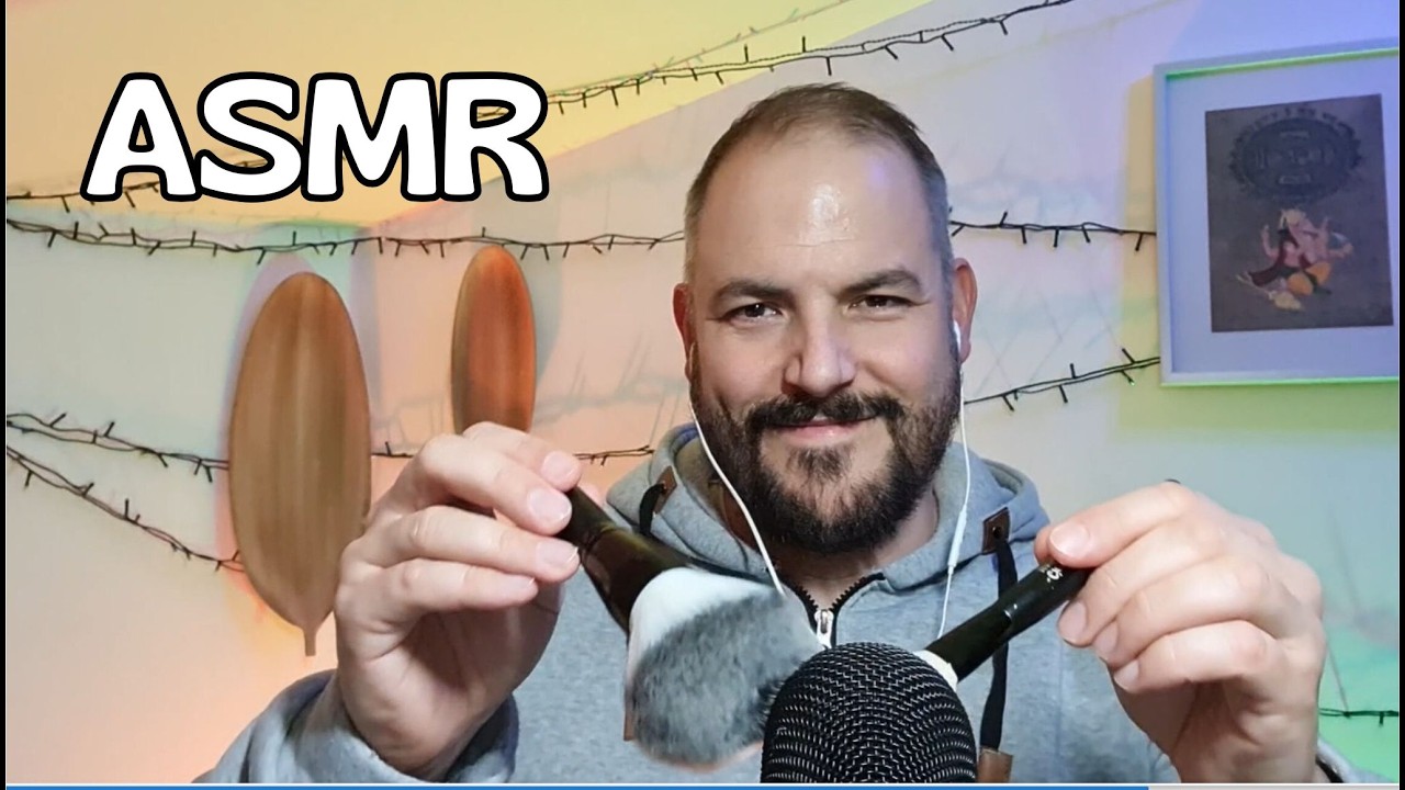 ASMR ❤️ TOUS les TRIGGERS que j'ai sous la main (frottements, tintement, frottements, et BRUSHING!)