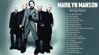 Marilyn Manson Greatest Hits Full Album - Best Songs Of Marilyn Manson Playlist 2021