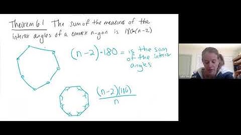 Geometry 6 1 The Polygon Angle Sum Theorems