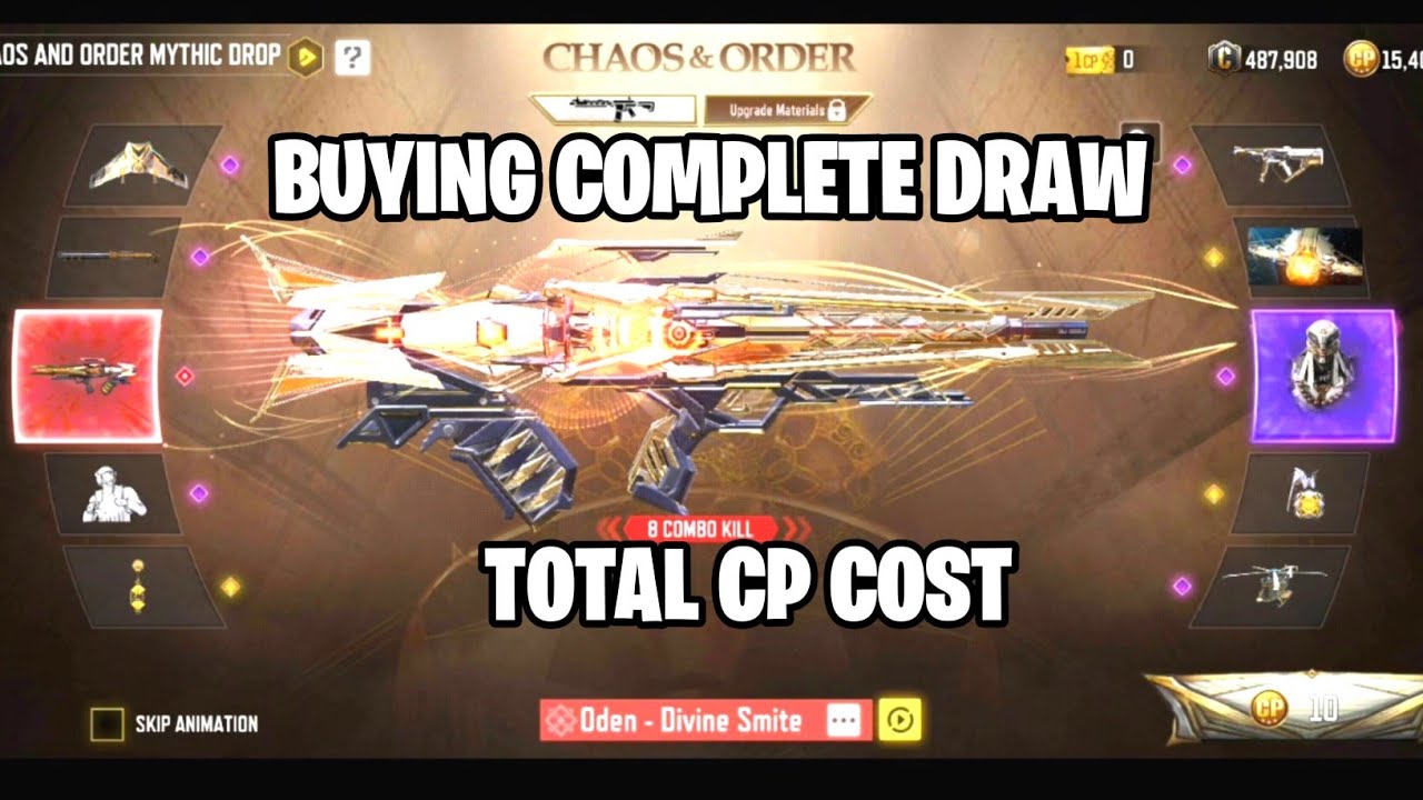 BUYING COMPLETE CHOAS ORDER MYTHIC DROP DRAW ODEN DEVINE SMITE buying-complete-choas-order-mythic-drop-draw-oden-devine-smite