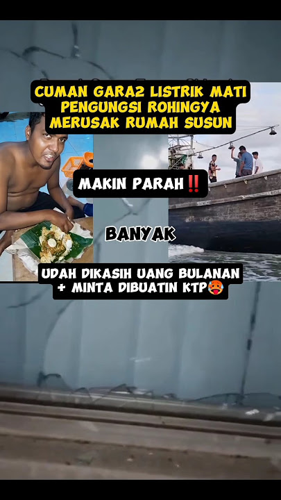 rohingya kurang ajar di indonesia makin parah ‼️#short #pengungsirohingya