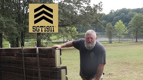 Bouw van een schietbaan (doe-het-zelf)