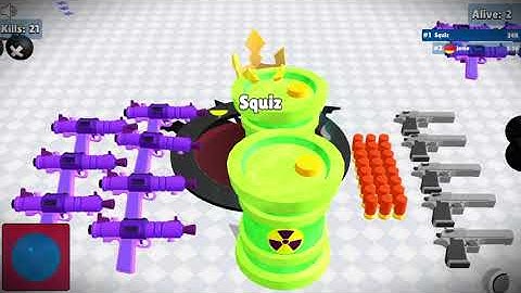 Holey.io Battle Royale 22 Kills & 36K Score Gameplay #2 (No Commentary) | Squiz Games