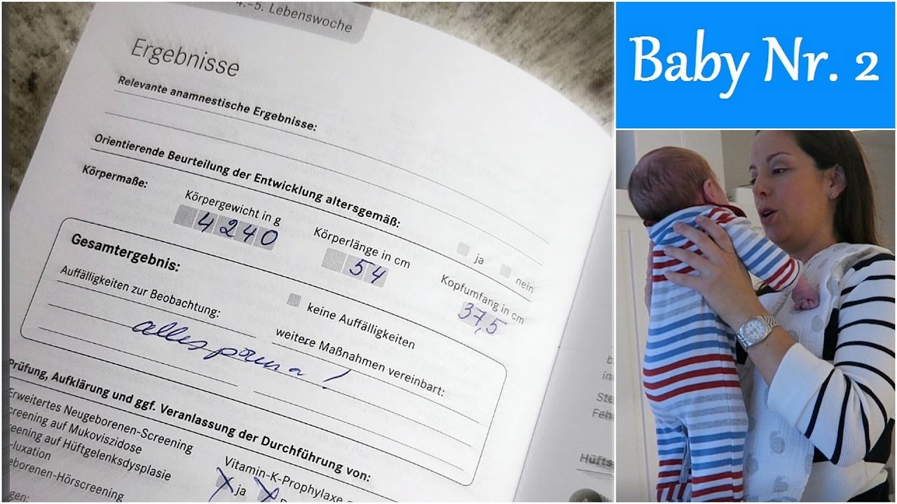 Babyupdate: U3 Untersuchung und Hüftscreening | gabelschereblog - YouTube