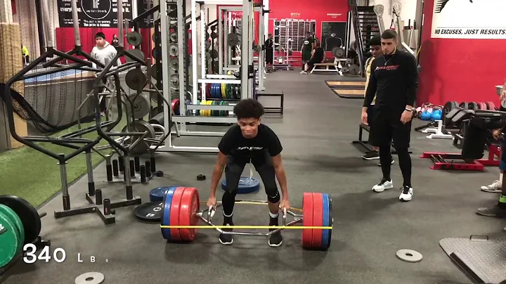 Allan Hilton Clarke 13-years old- 340 Lbs deadlift