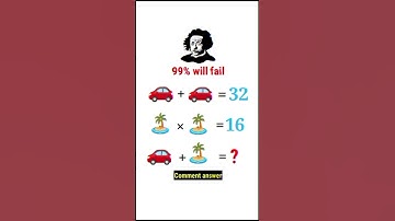 Solve this math Quiz #shorts #maths