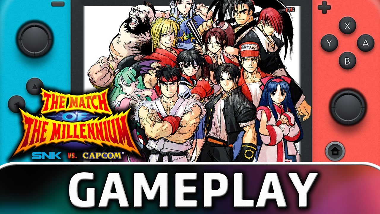SNK vs Capcom the Match of the Millennium. Capcom vs Konami. Switch match