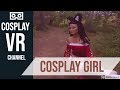 Cosplay Virtual Reality 3D 4K Pretty Girl Cosplayer Dress