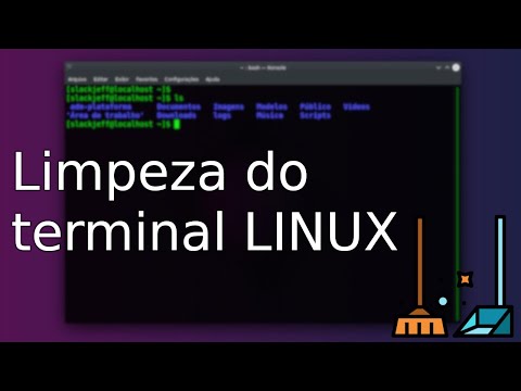 Vídeo: Como faço para limpar a tela no bash?