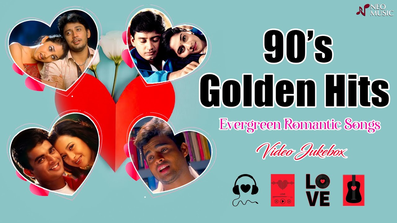 90's Golden Hits | Evergreen Romantic Hits | Video Jukebox | Tamil Love Songs | Neo Music India