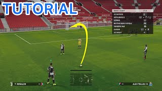 PES 2021 Free Kick Knuckle Shot Knuckleball Tutorial PES 2020