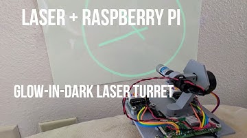 Raspberry Pi Laser Turret (Draws on wall!) Pt1.