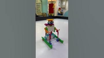 LEGO Skiier with SPIKE Essential #lego #skiing #educational