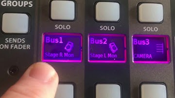 X32 Monitor Mixing
