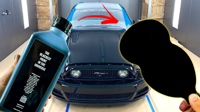 This Is What Painting Your Car in the Darkest Black Looks Like