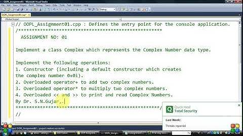 Complex No. Addition & Multiplication Using Operator Overloading