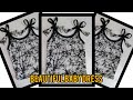Baby dress cutting and stitching|jhabla for newborn baby|বাচ্চাদের টেপ জামা কাটিং ও সেলাই|baby dress