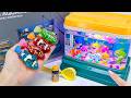 ASMR Satisfying Unboxing Glow Light Junior Fish Tank Robo Alive Aquarium Playset🐟Aqua Toys ASMR