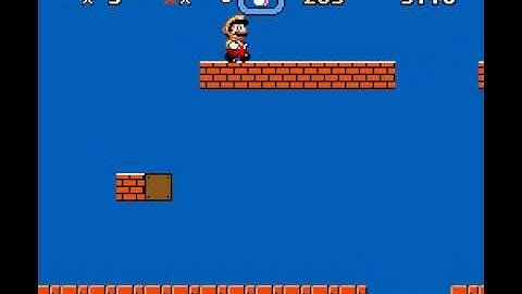 Custom SMW Level: World 1-1