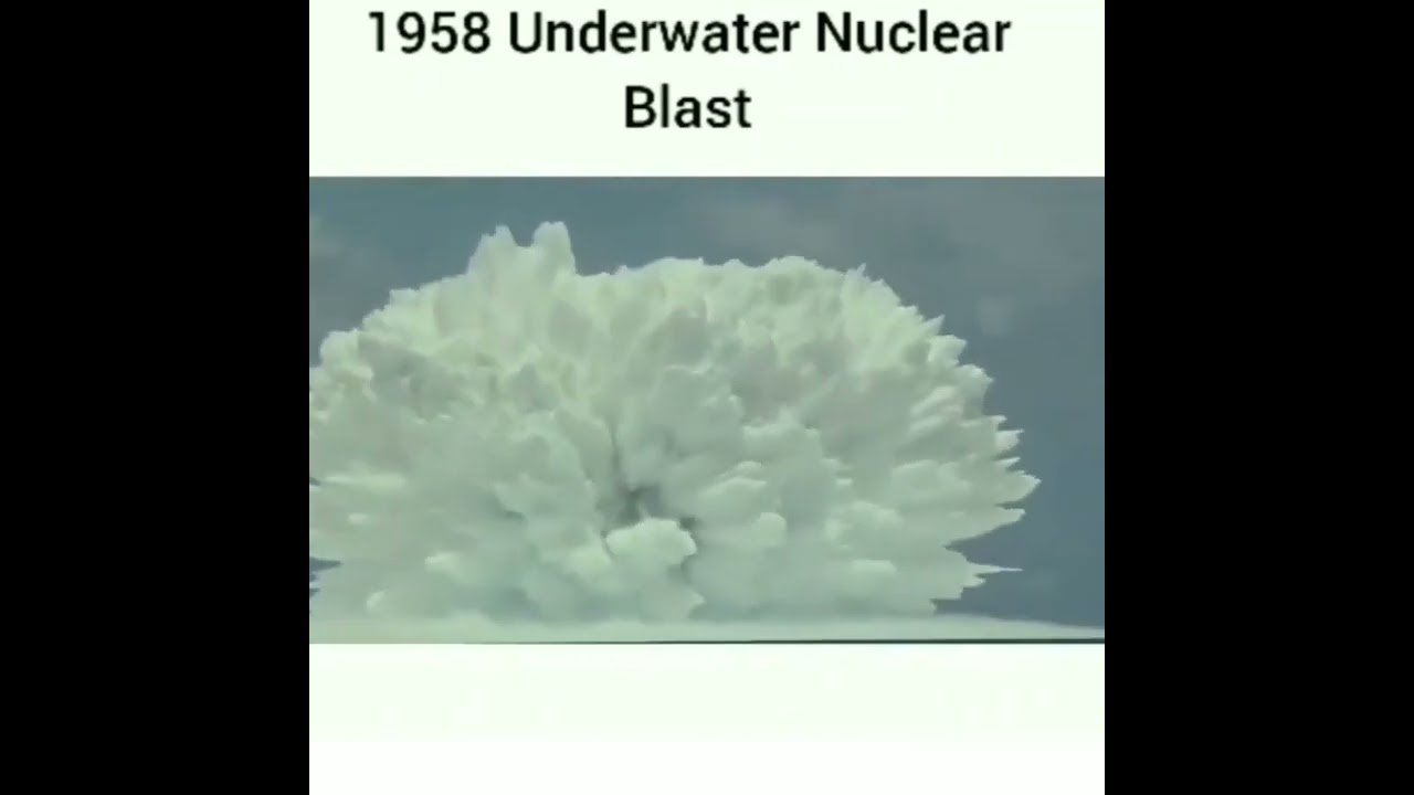 Assista a 😱 UNDER WATER NUCLEAR BLAST TEST😱 #shorts no YouTube Assista a 😱 UNDER WATER NUCLEAR BLAST TEST😱 #shorts no YouTube