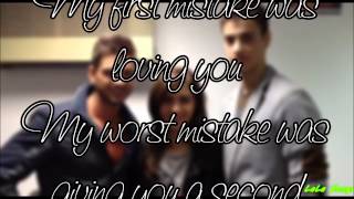 Alina,Dorian & Liviu-Mistakes(LYRICS VIDEO)
