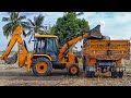 JCP and Truck videos | Truck fully loaded mud by JCB 3DX Machine#bestoftractors