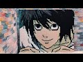 Making Paper Mosaic : Death Note / L Lawliet : Ryuuzaki : Eru Roraito : Anime characters