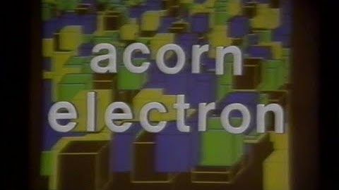 How To Use Your Computer: Acorn Electron No1 (1983) Master Class Full Video