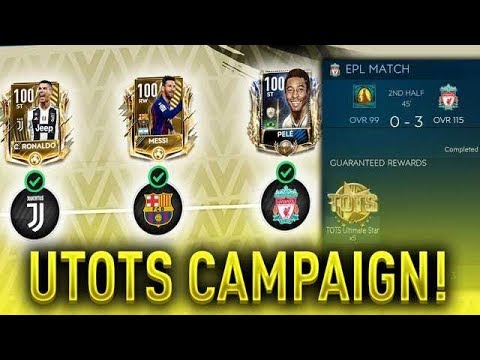 HOW TO WIN LIVERPOOL CAMPAIGN IN UTOTS | 115 OVR |Free Masters rewards and Prime Pele In fifa Mobile