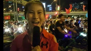 Tp Hồ Chí Minh Người Dân Mừng U23 Việt Nam Lọt Vào Chung Kết U23 Châu Á