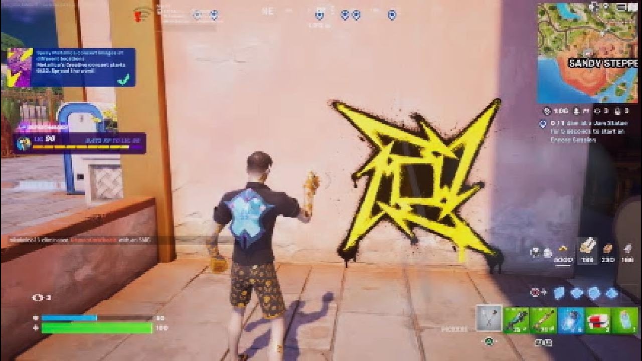 How to complete the new Metallica Fortnite Quests YouTube