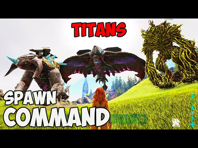 タイタン コマンド ARK タイタン系召喚コマンド動画＆キングタイタン戦動画で申し訳