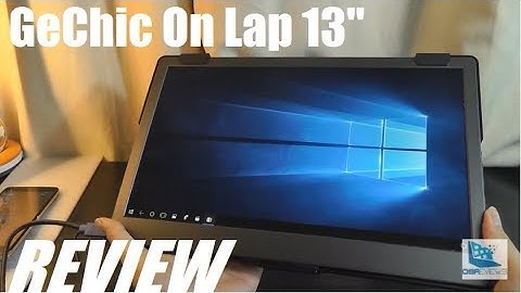 REVIEW: GeChic On-Lap 1306h 13" Portable Monitor / Display (1080P)