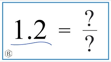 1.2  as a Fraction   (simplified form)