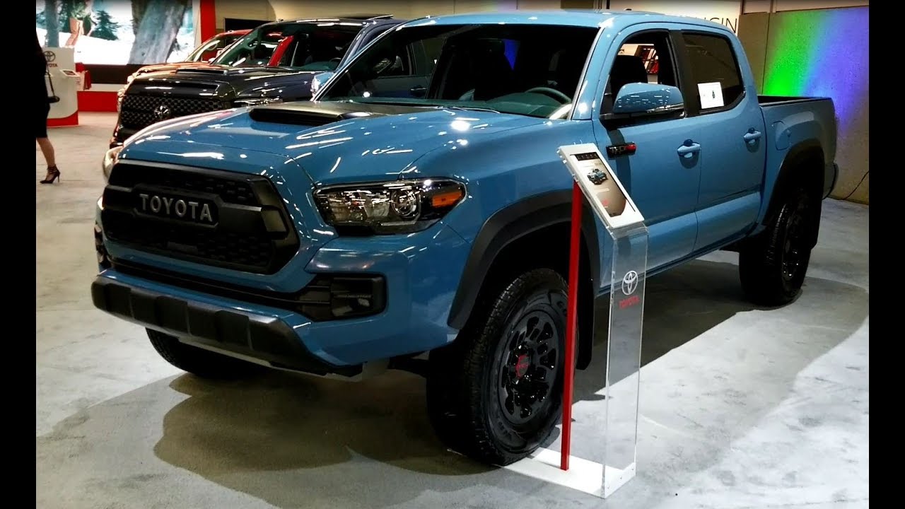 2018 Toyota Tacoma TRD Pro in Cavalry Blue - YouTube