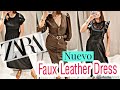 Zara Fall Collection September 2020 | Faux Leather Dress  with Price TAG ! | chenkuting