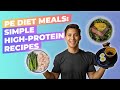 Pe diet meal examples  low carb high protein recipes